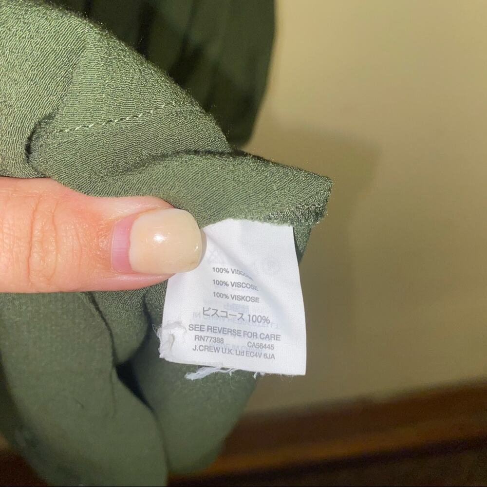 MELLODAY green velvet mini dress S - Picture 4 of 5